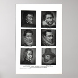 Affiche Auteurs britanniques