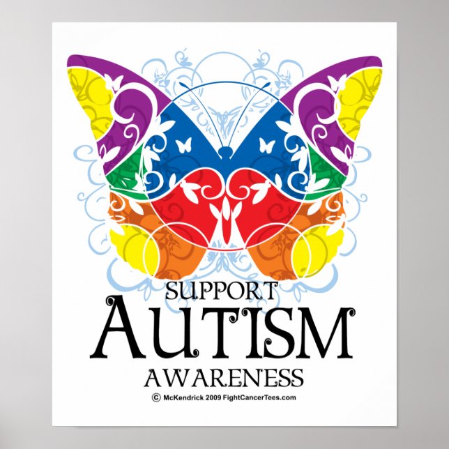 Affiche Autism Butterfly (Devant)