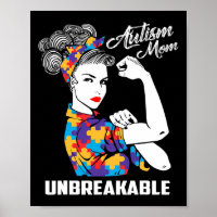 Autism Mom Unbreakable Sensibilisation sur l'autis