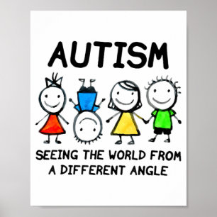Affiche Autism Seeing The World From A