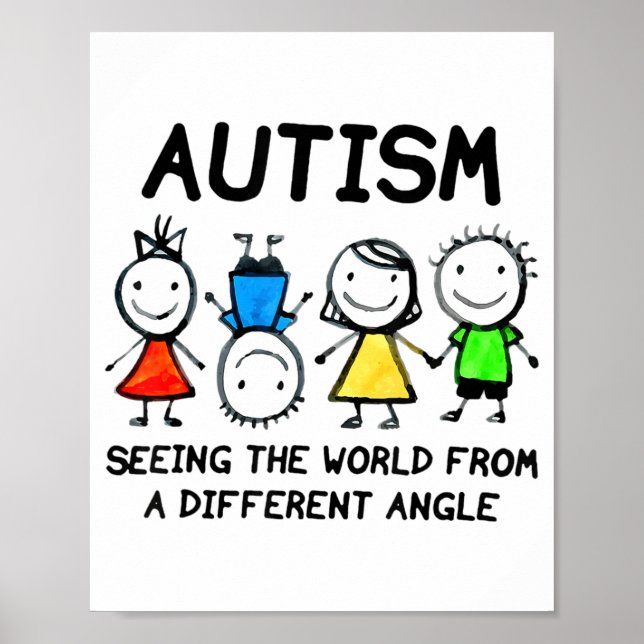 Affiche Autism Seeing The World From A (Devant)