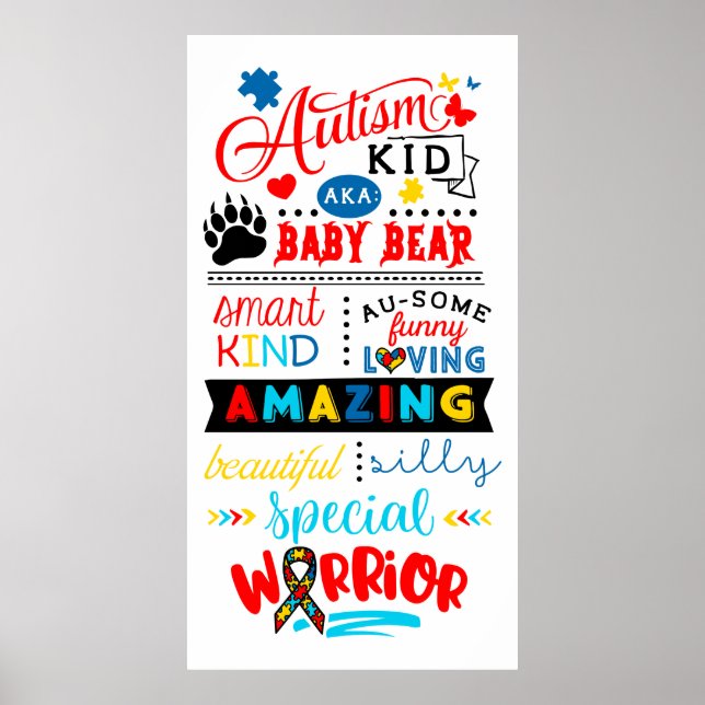 Affiche Autisme (Devant)