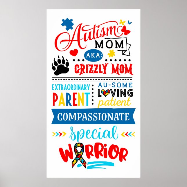 Affiche Autisme (Devant)