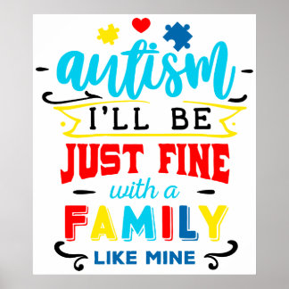 Affiche Autisme