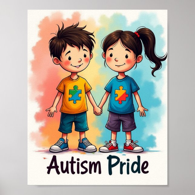 Affiche Autisme (Devant)