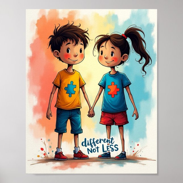 Affiche Autisme (Devant)