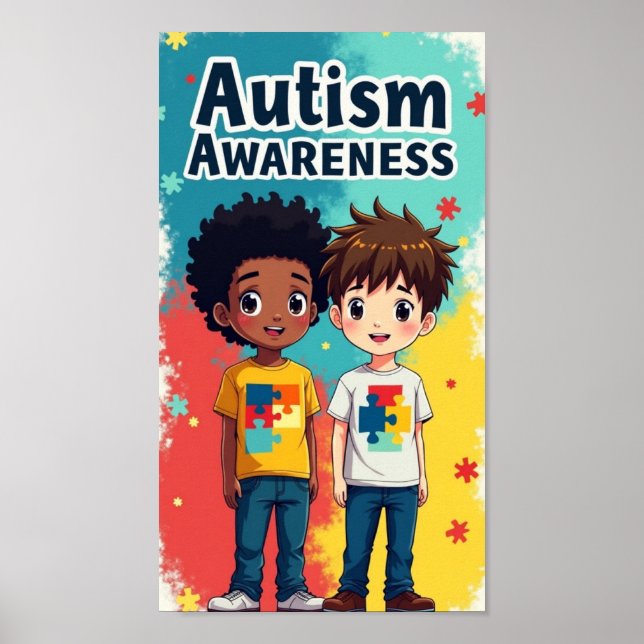 Affiche Autisme (Devant)