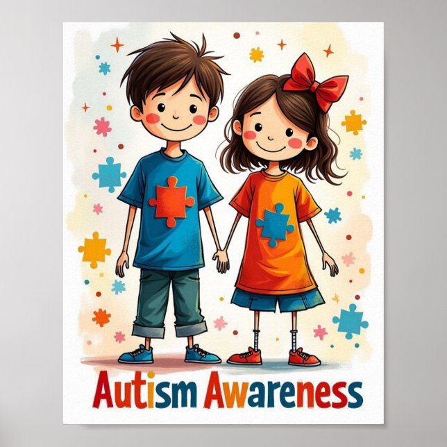 Affiche Autisme (Devant)