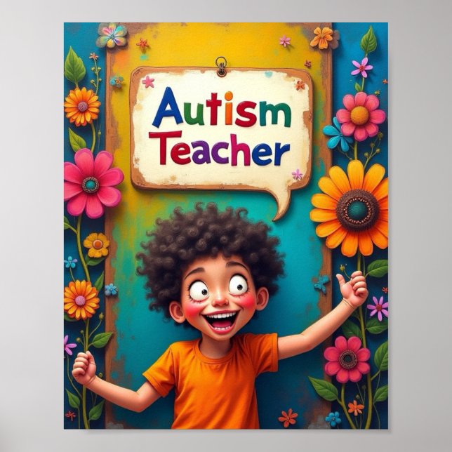 Affiche Autisme (Devant)