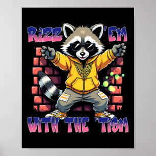 Affiche Autisme Drôle Rizz Em Avec Le Mème Tisme Autistiqu