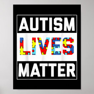 Affiche Autisme Live Sensibilisation sur l'autisme T Chemi