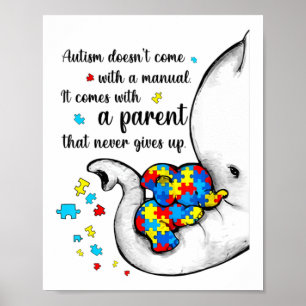 Affiche Autisme Maman Chemise Femmes Sensibilisation sur l