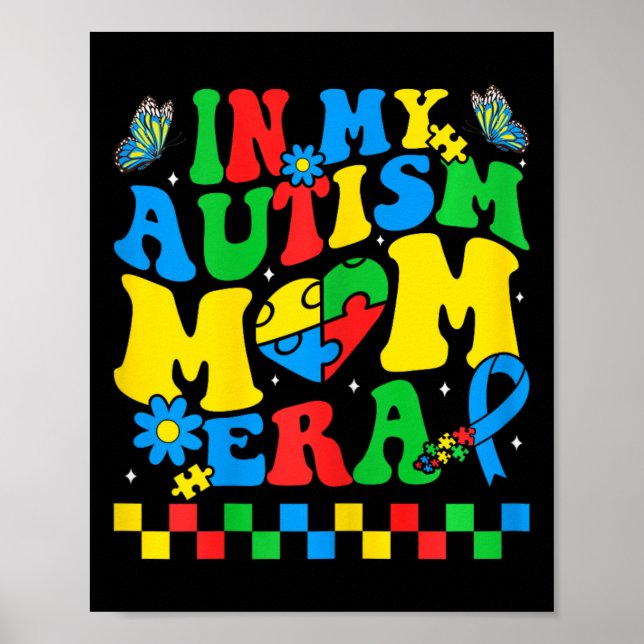 Affiche Autisme Maman Sensibilisation sur l'autisme Dans M (Devant)