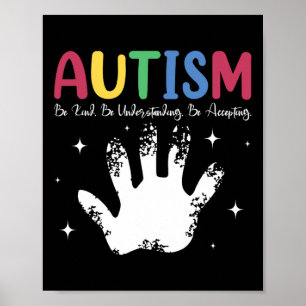 Affiche Autiste Garçon Ou Fille Autisme Être Une Bonne Com