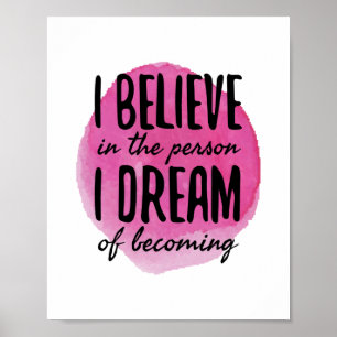 Affiche auto-amour mots de motivation pour l'autosoin