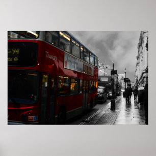 Affiche Autobus de Londres