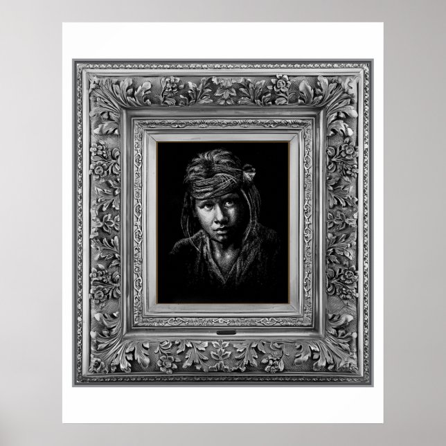 Affiche Autochtone Américain. (Devant)