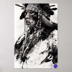 AFFICHE AUTOCHTONE AMÉRICAINE 3