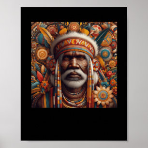 Affiche Autocollant aborigène australien