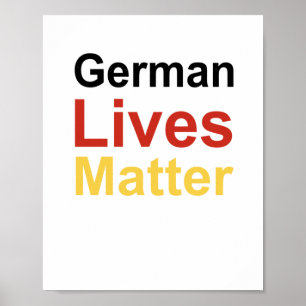 Affiche Autocollant allemand Lives