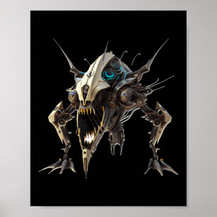Affiche Autocollant Crabe Robot