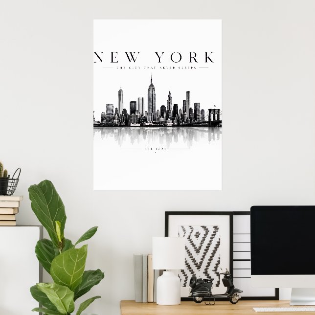 Affiche Autocollant de Noël en forme de cœur à l'aquarelle (Bureau à domicile)