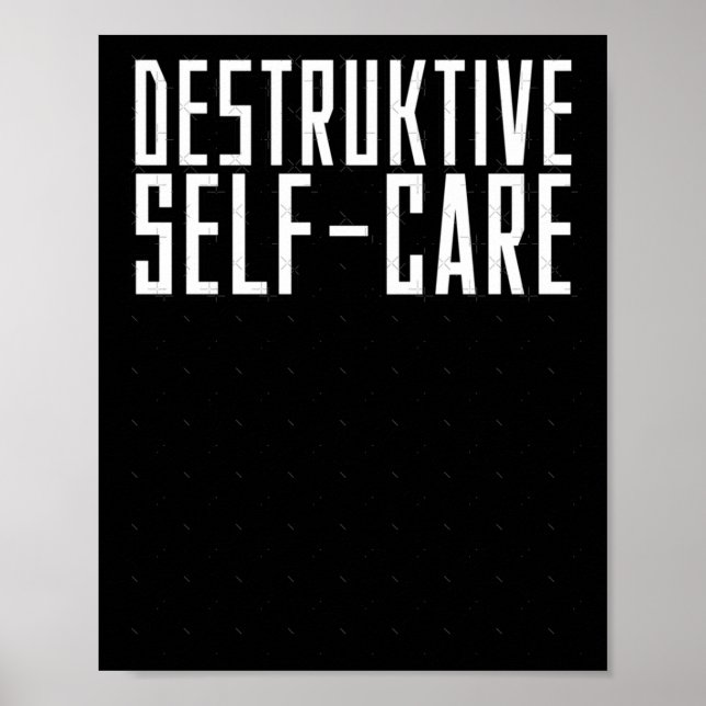 Affiche Autocollant destructeur (Devant)