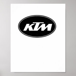Affiche Autocollant du logo Ktm