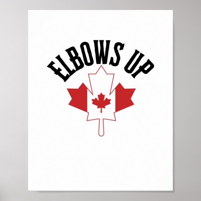 Affiche Autocollant Elbows Up 1  (Devant)