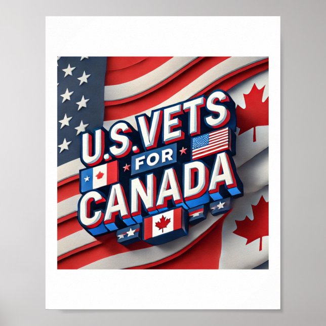 Affiche Autocollant Frères d'armes des vétérans américains (Devant)