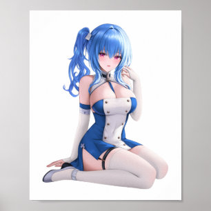 Affiche Autocollant Waifu St. Louis