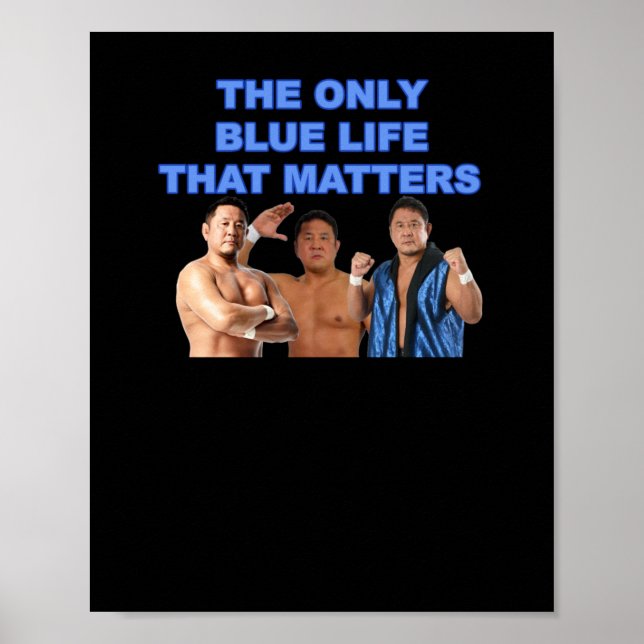 Affiche Autocollant Yuji Nagata Lives  (Devant)