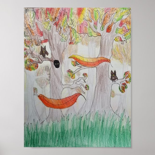 Affiche Automne (Devant)