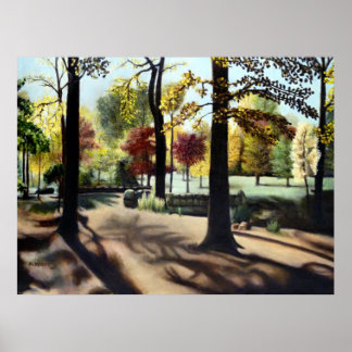 Affiche Automne à Branch Brook Park, NJ.