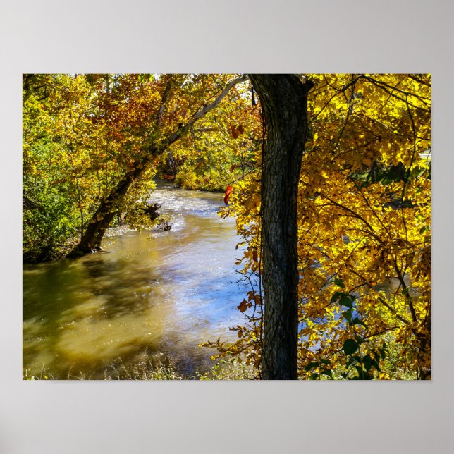 Affiche Automne À James River Bend (Devant)