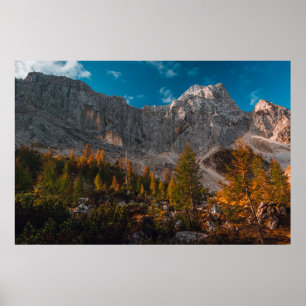Affiche Automne à la montagne