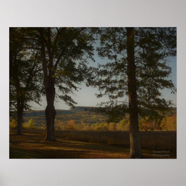 Affiche Automne à New Paltz NY (Devant)