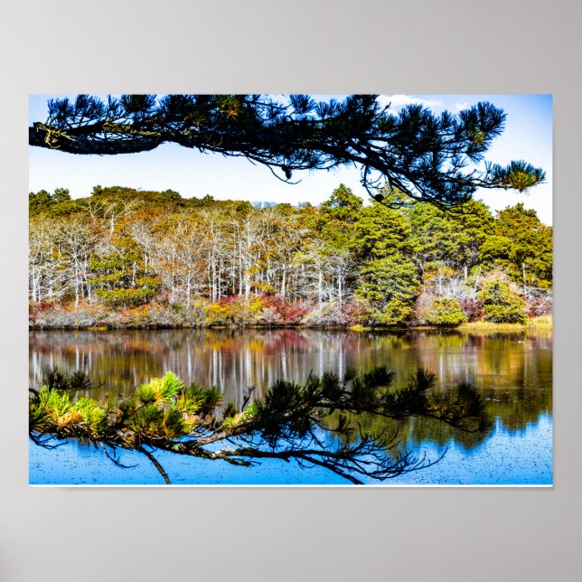 Affiche Automne à Provincetown (Devant)
