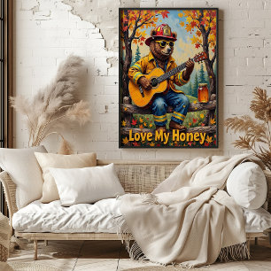 Affiche Automne Acoustique : Bear's Rustic Strums