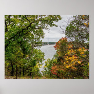 Affiche Automne Au Barrage De Truman