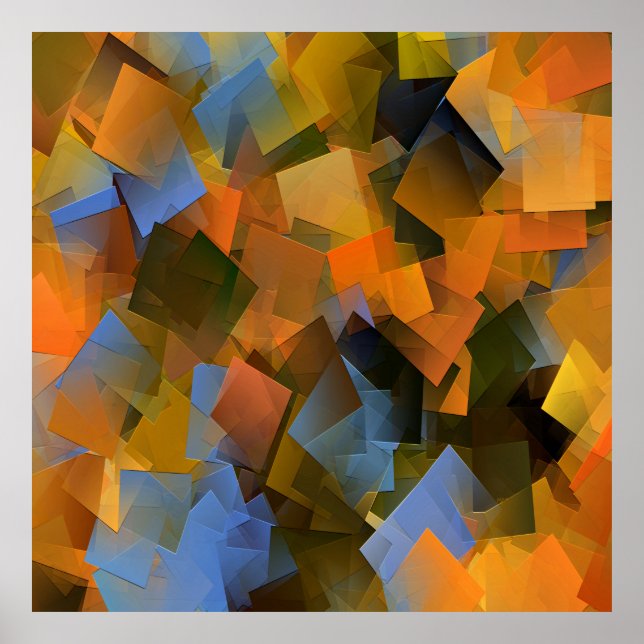 Affiche Automne au bord de la rivière....... (Devant)