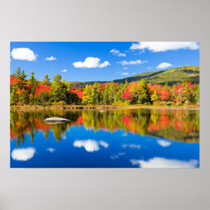 Affiche Automne au New Hampshire