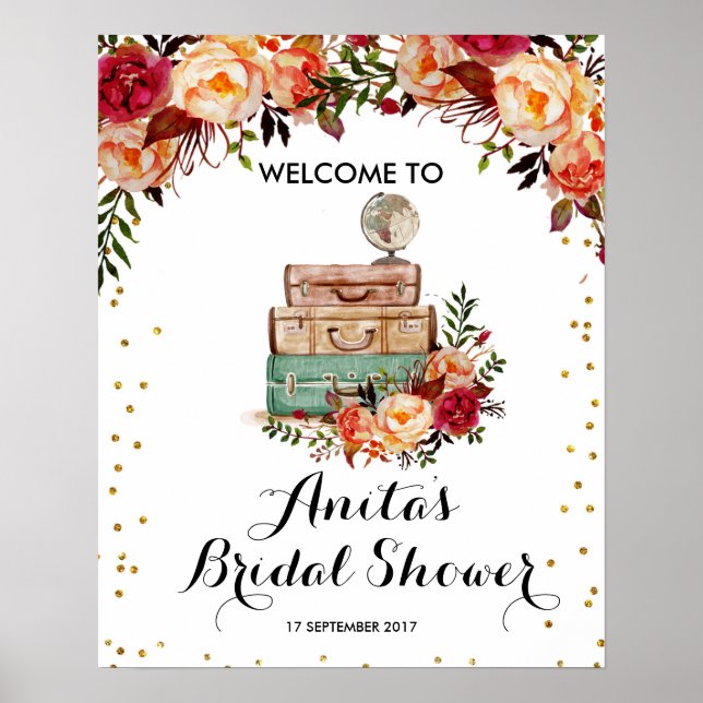 Affiche Automne AutomneVoyage d'Affiche de bienvenue (Devant)