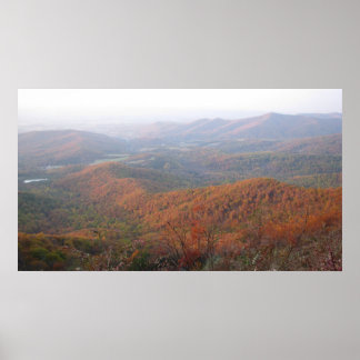 Affiche Automne dans la vallée