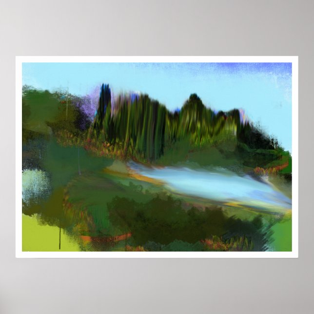 Affiche Automne dans le parc (Devant)