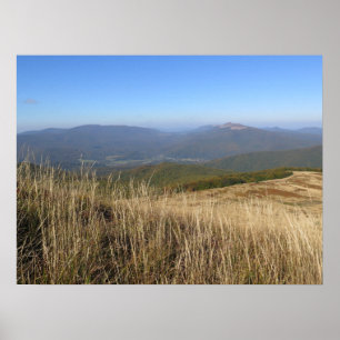 Affiche Automne dans les montagnes de Bieszczady