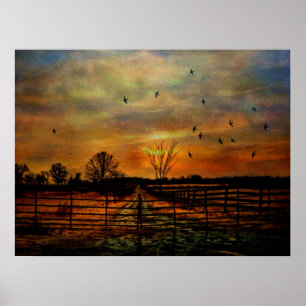 Affiche Automne de fin