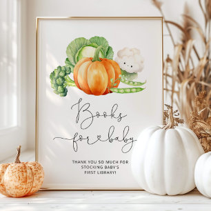 Affiche Automne Farmers marché local Livres pour bébé