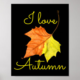 Affiche Automne Leaf automne septembre