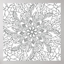 Automne paisible : coloriage de forêt